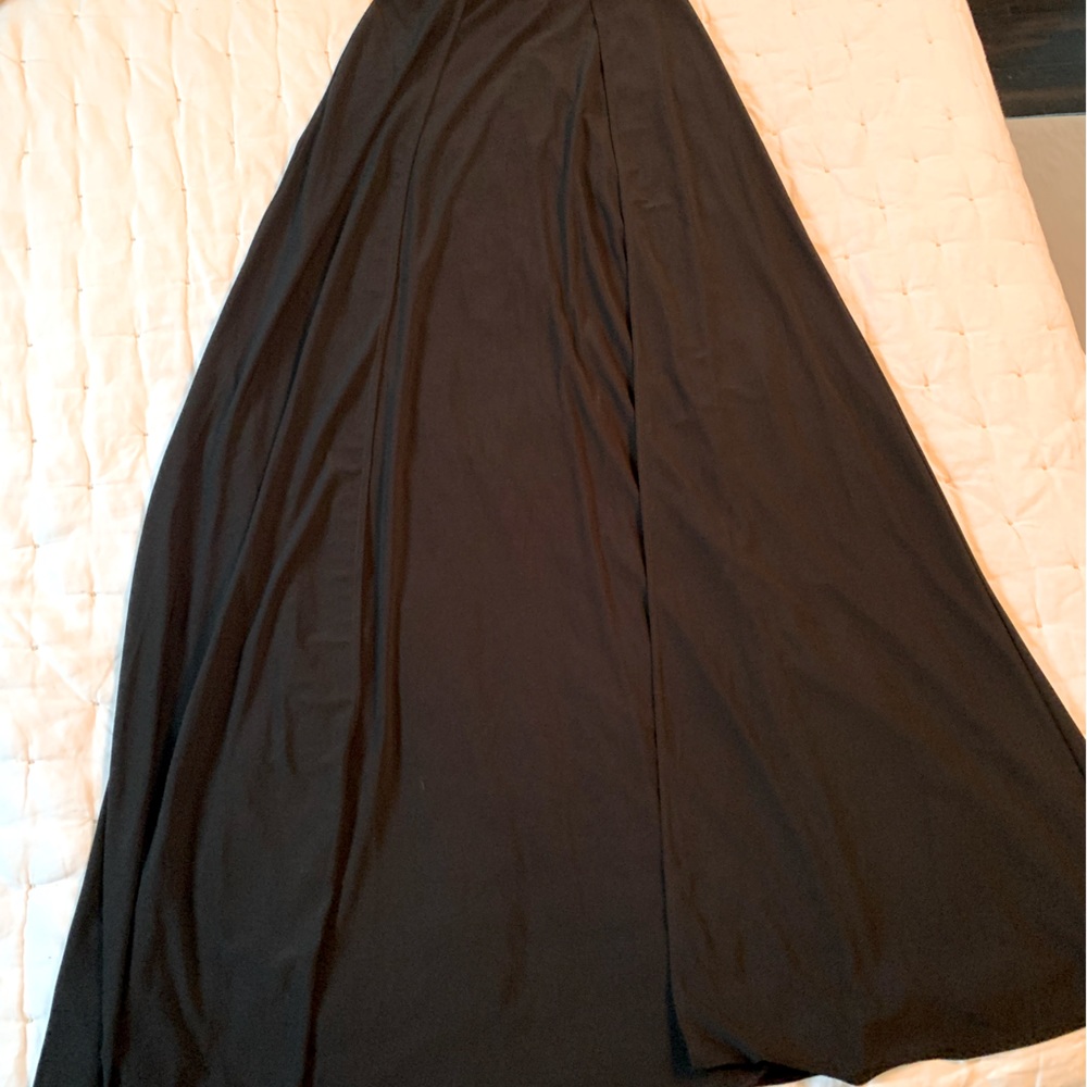 Maxi Skirt, High Double Split